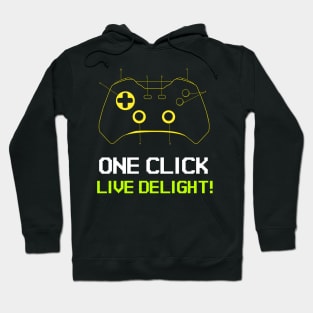 Live streamer create live delight Hoodie